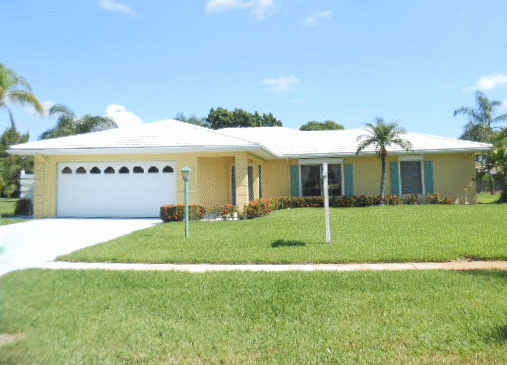 Port St Lucie House appraised for FHA appraisal